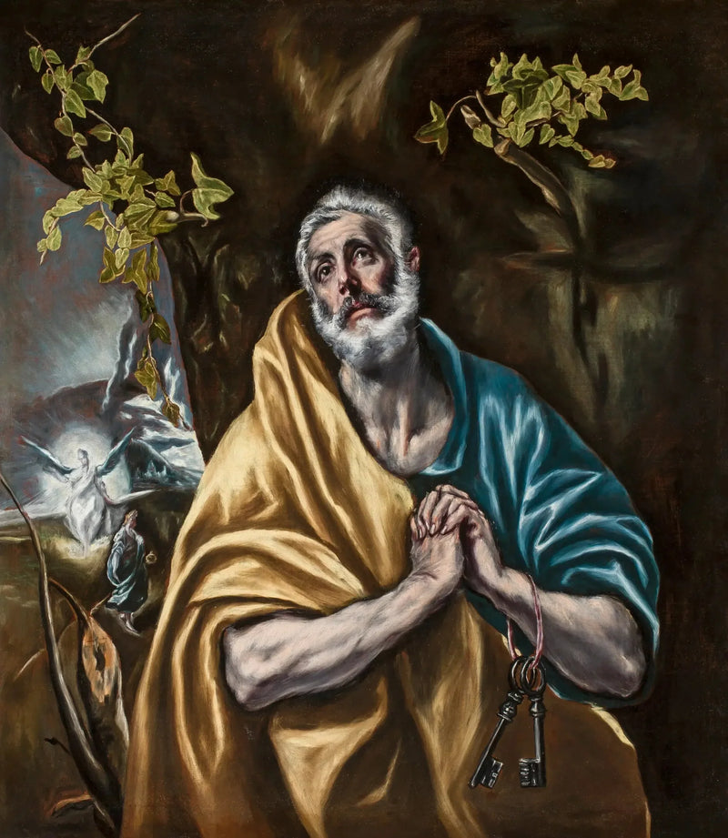 Sankt Petrus ångrar sig - El Greco