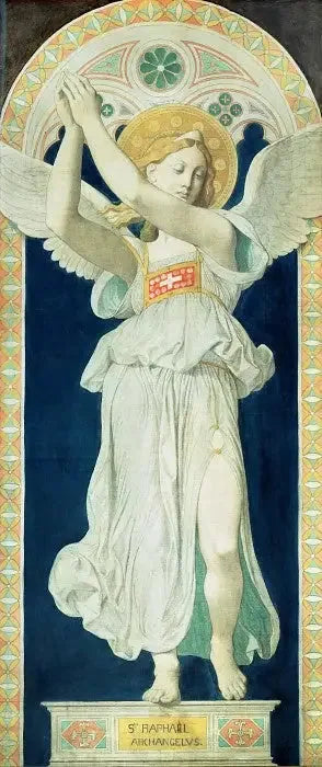 Sankt Raphael, ärkeängel - Jean-Auguste-Dominique Ingres