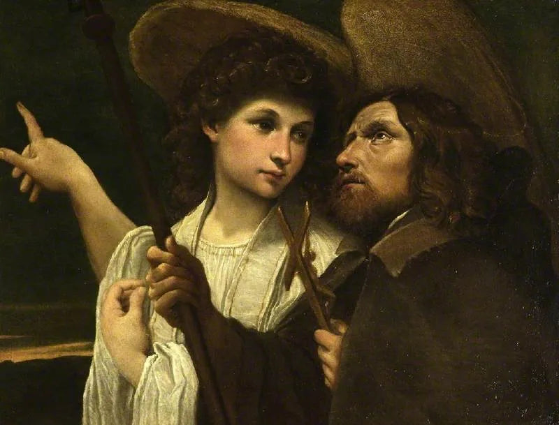 Saint Roch och ängeln - Annibale Carracci