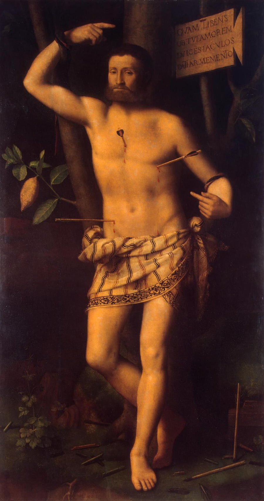Saint Sébastien - Bernardino Luini