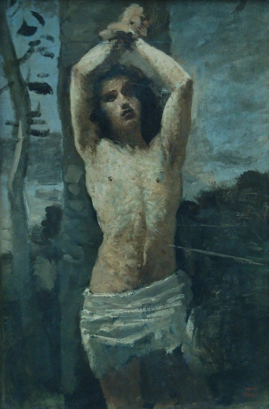 Sankt Sebastian - Jean-Baptiste Camille Corot