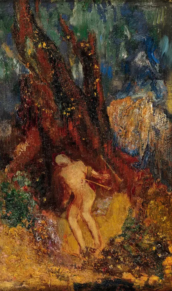 Saint Sébastien - Odilon Redon image 1 reproduction de peinture à l’huile