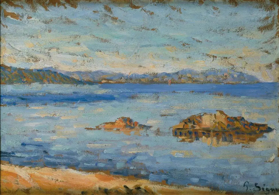 Saint-Tropez, lugn - Paul Signac
