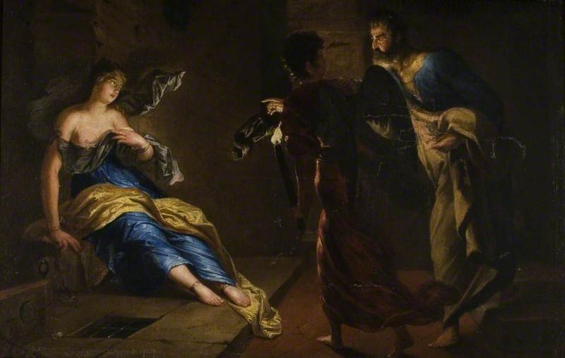 Sainte Agathe helad av Saint Pierre - Gerrit van Honthorst