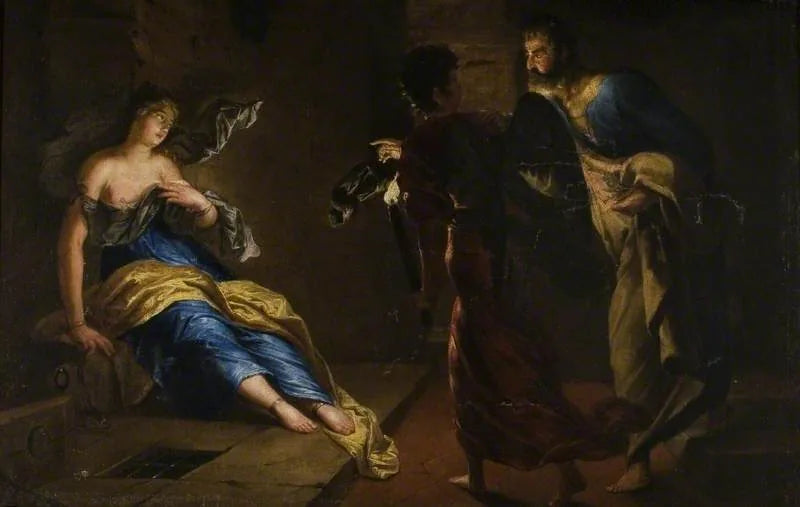 Sainte Agathe helad av Saint Pierre - Gerrit van Honthorst