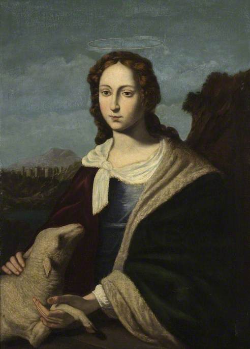 Sainte Agnès et l'Agneau - Jusepe de Ribera