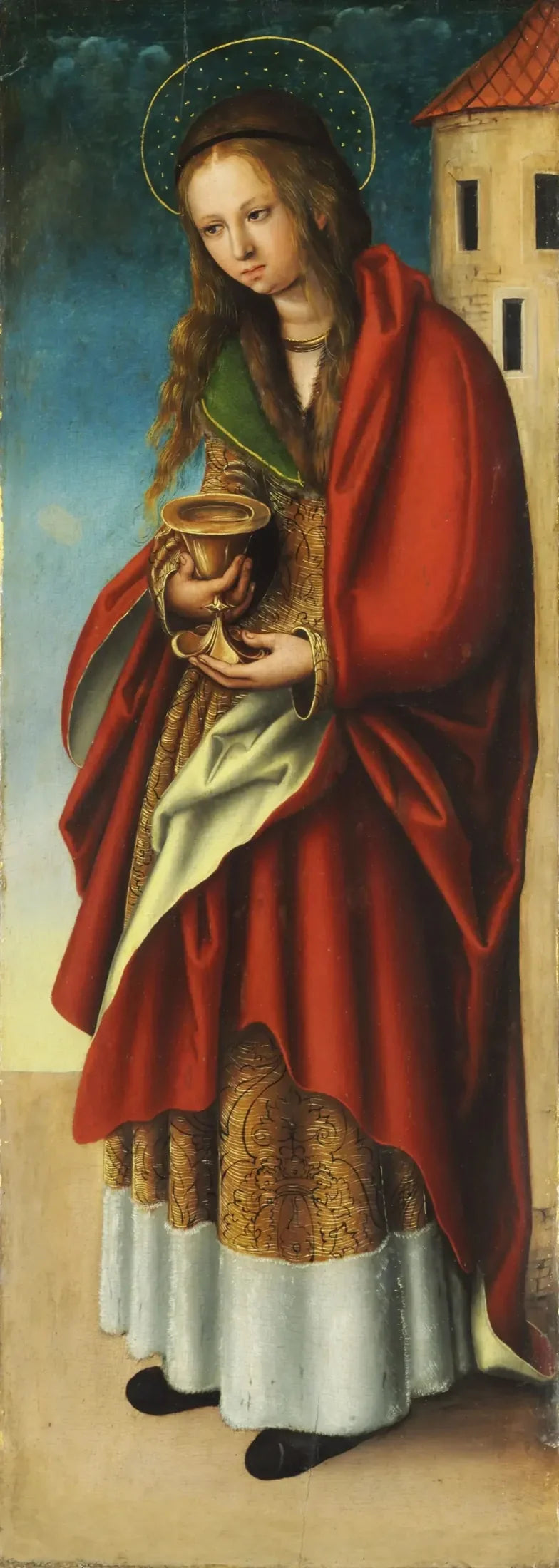 Sainte-Barbe - Lucas Cranach den äldre