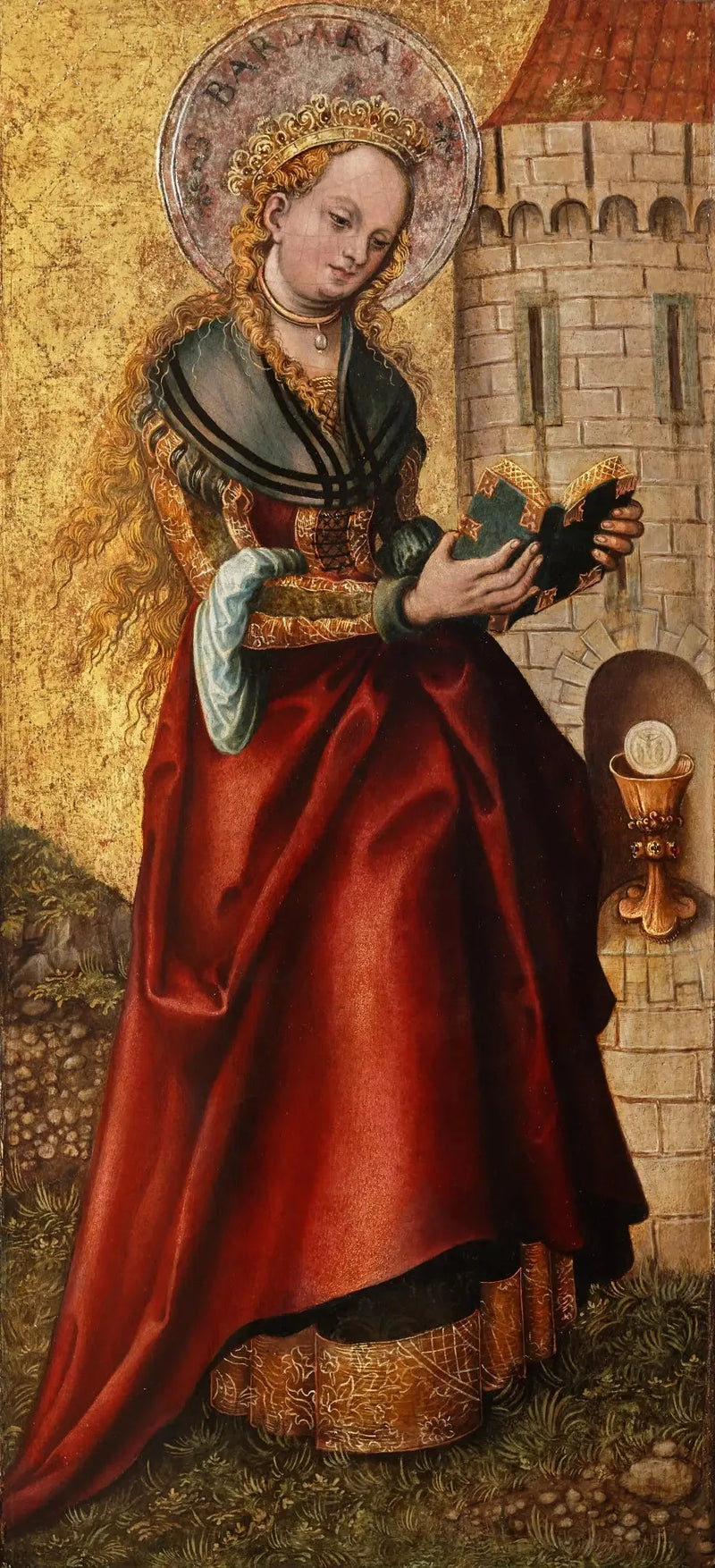 Sainte-Barbe - Lucas Cranach den äldre