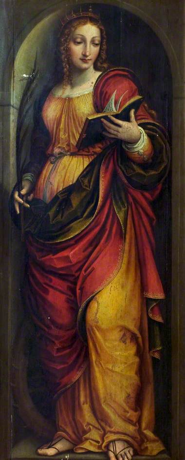 Sainte Catherine d'Alexandrie - Gaudenzio Ferrari