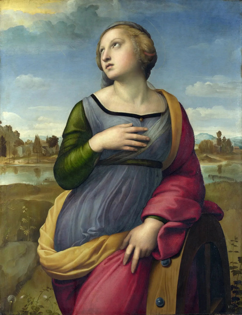 Sankt Katarina av Alexandria - Raphael Sanzio
