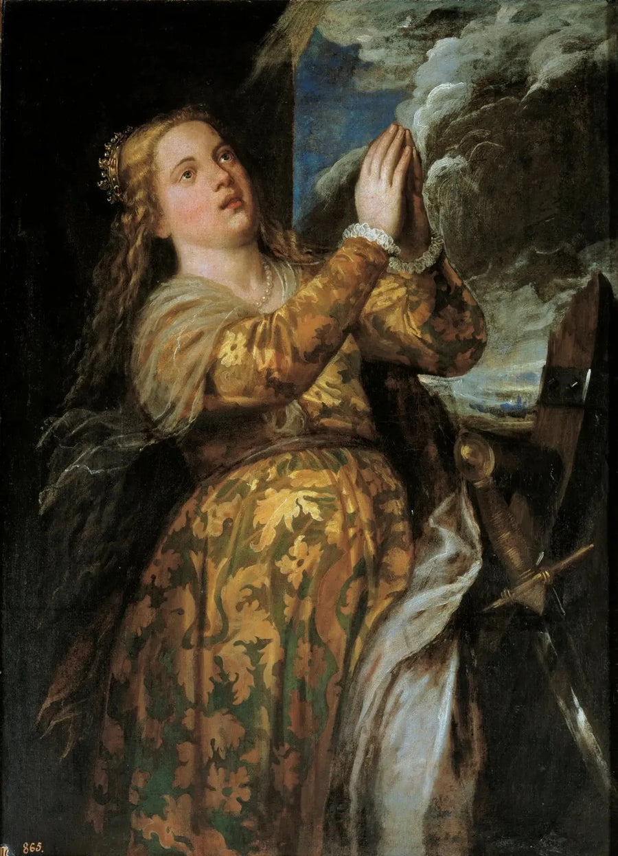 Sankt Katarina av Alexandria - Titian