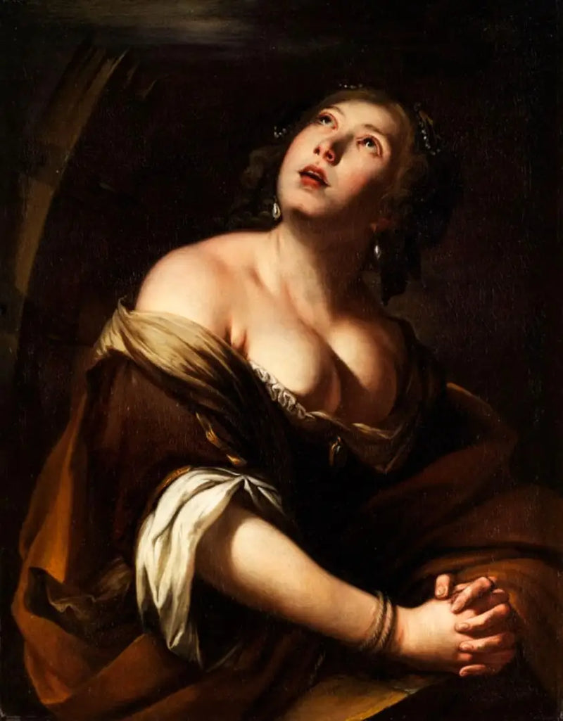 Sankt Katarina av Alexandria - Artemisia Gentileschi