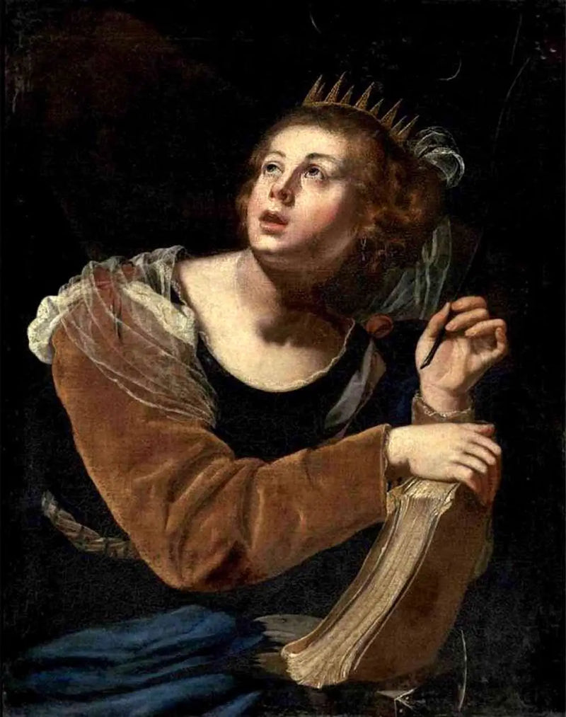 Sankt Katarina av Alexandria - Artemisia Gentileschi