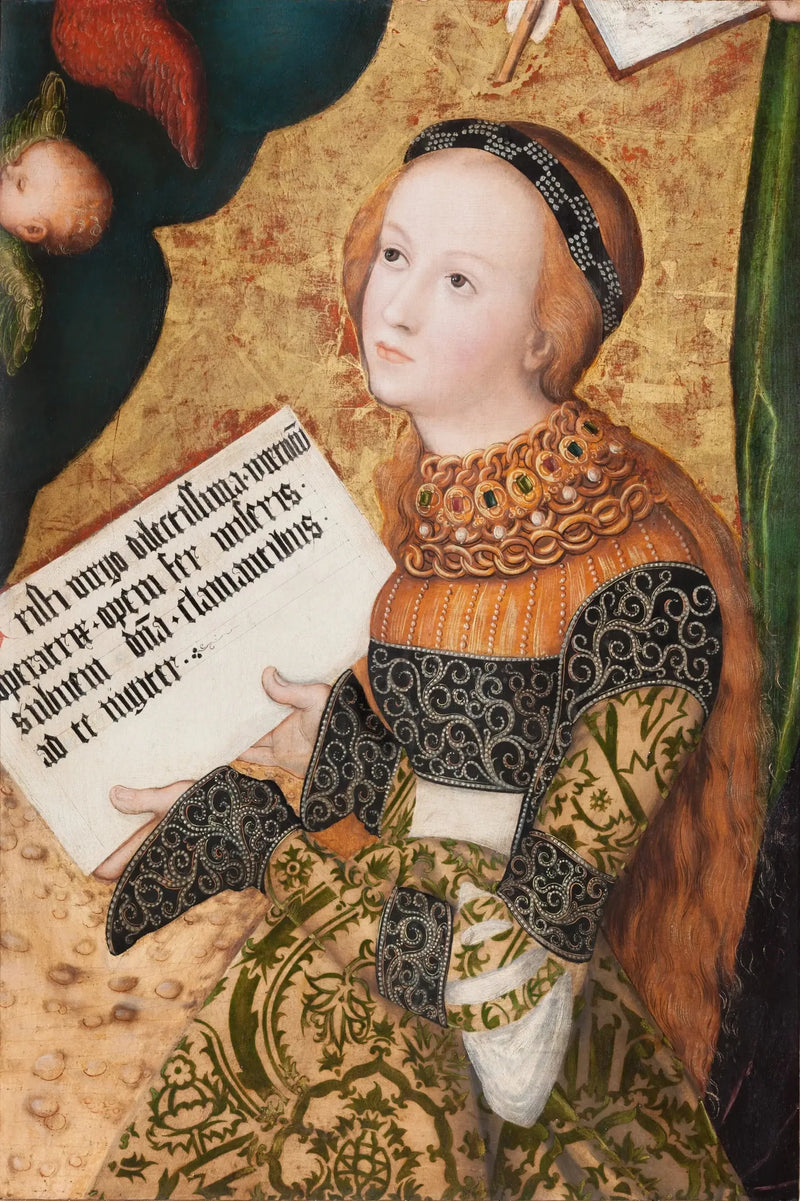 Sainte Christine - Lucas Cranach den äldre