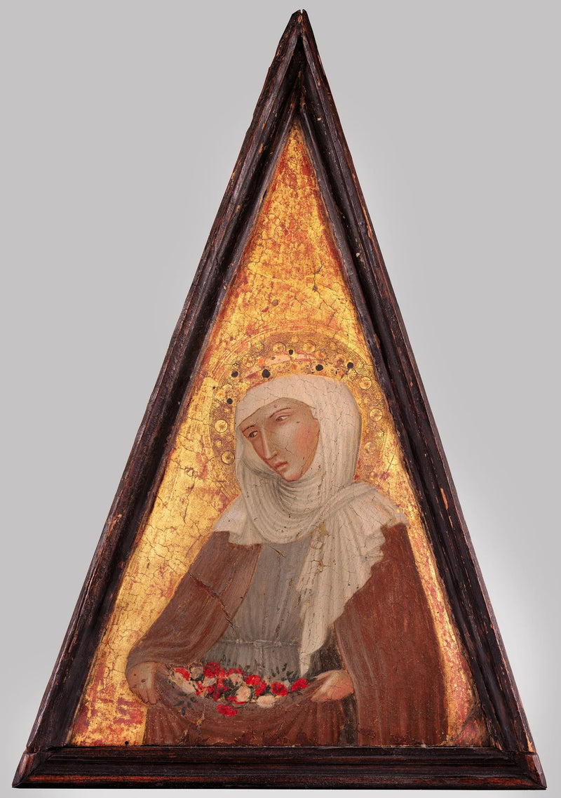 Sainte Élisabeth de Hongrie - Ambrogio Lorenzetti