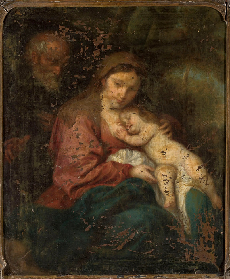 Heliga familjen - Antoine van Dyck