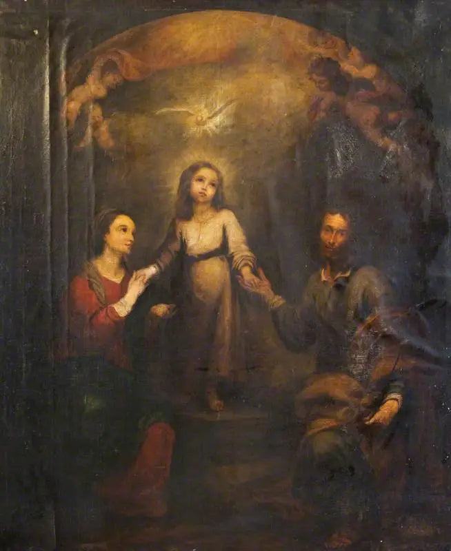 Heliga familjen - Bartolomé Esteban Murillo