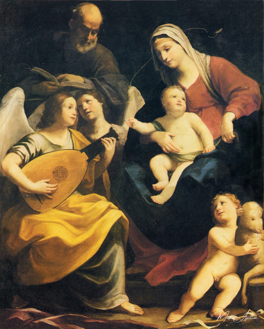 Holy Family - Guido Reni - Reproductions de tableaux et peintures haut de gamme