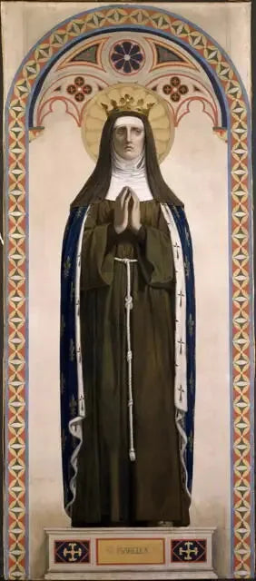 Heliga Isabelle av Frankrike - Jean-Auguste-Dominique Ingres