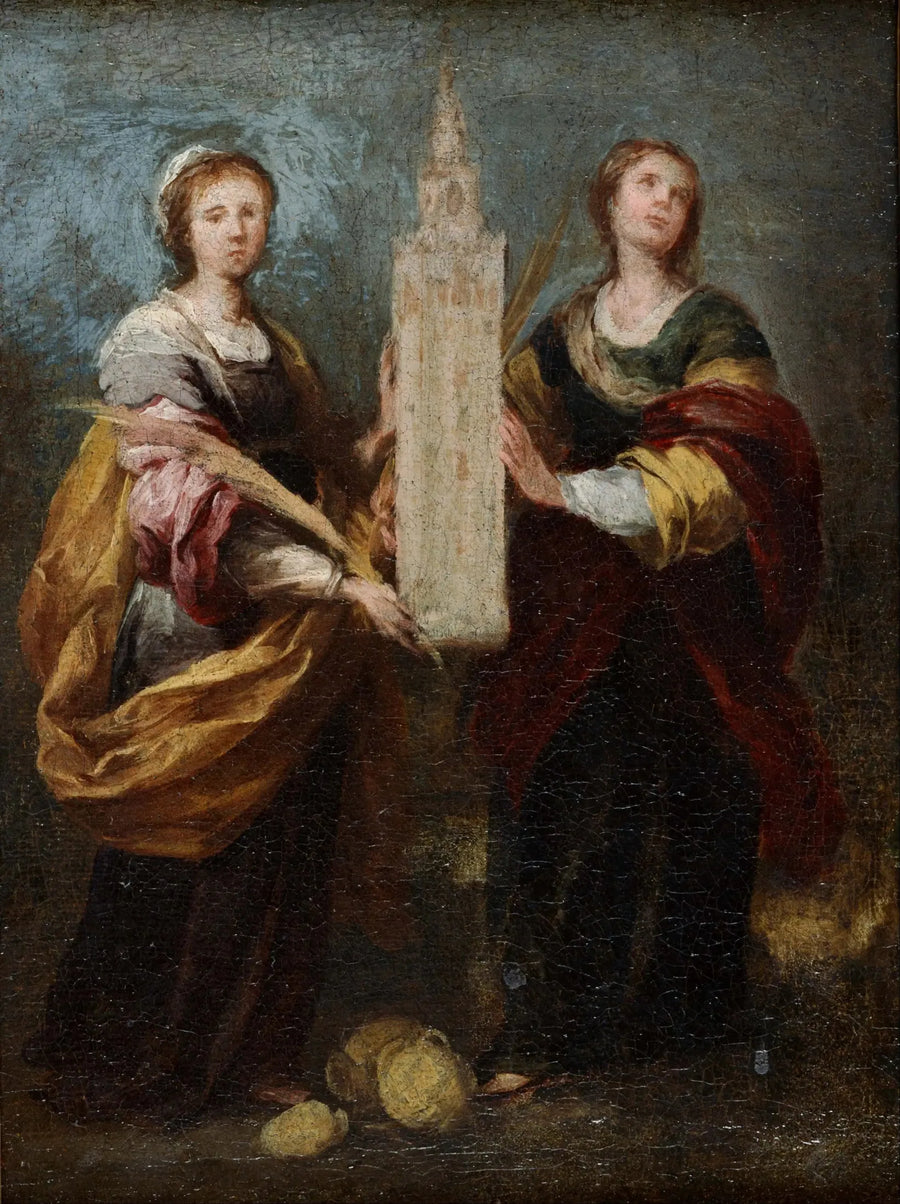 Sainte Justa och Sainte Rufina - Bartolomé Esteban Murillo