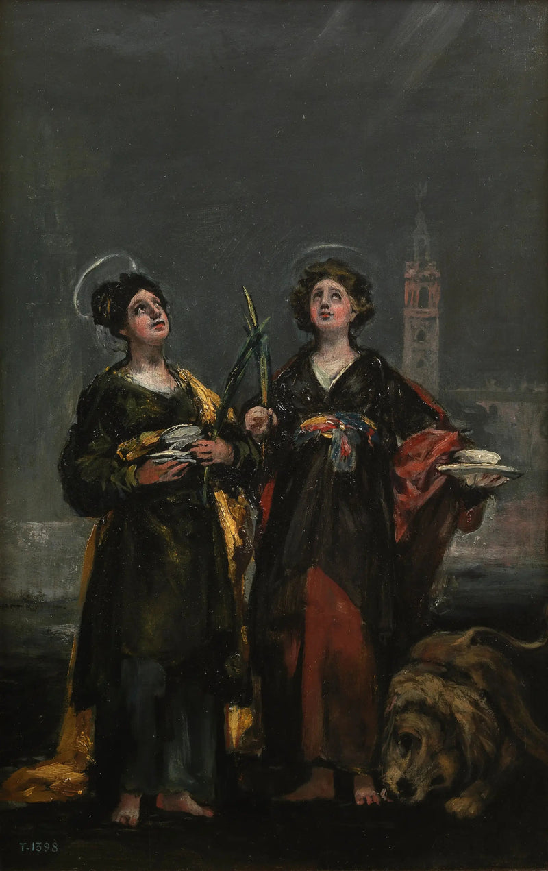 Heliga Justa och Heliga Rufina - Francisco de Goya