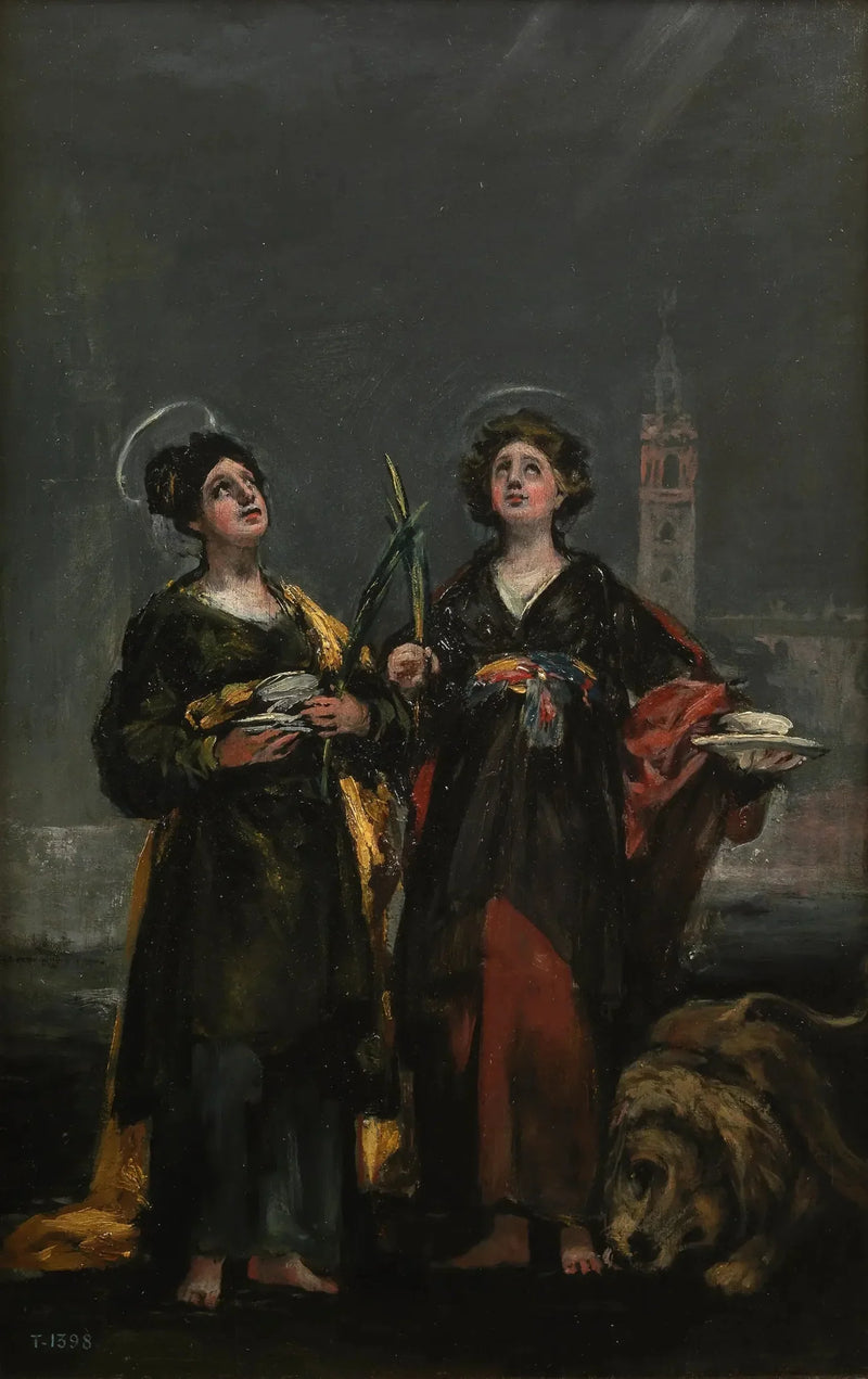 Heliga Justa och Heliga Rufina - Francisco de Goya