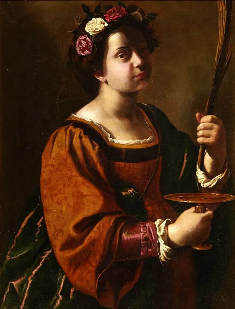 Sankt Lucia - Artemisia Gentileschi