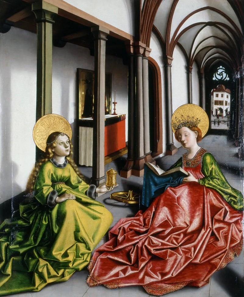 Sainte Madeleine och Sainte Catherine - Konrad Witz