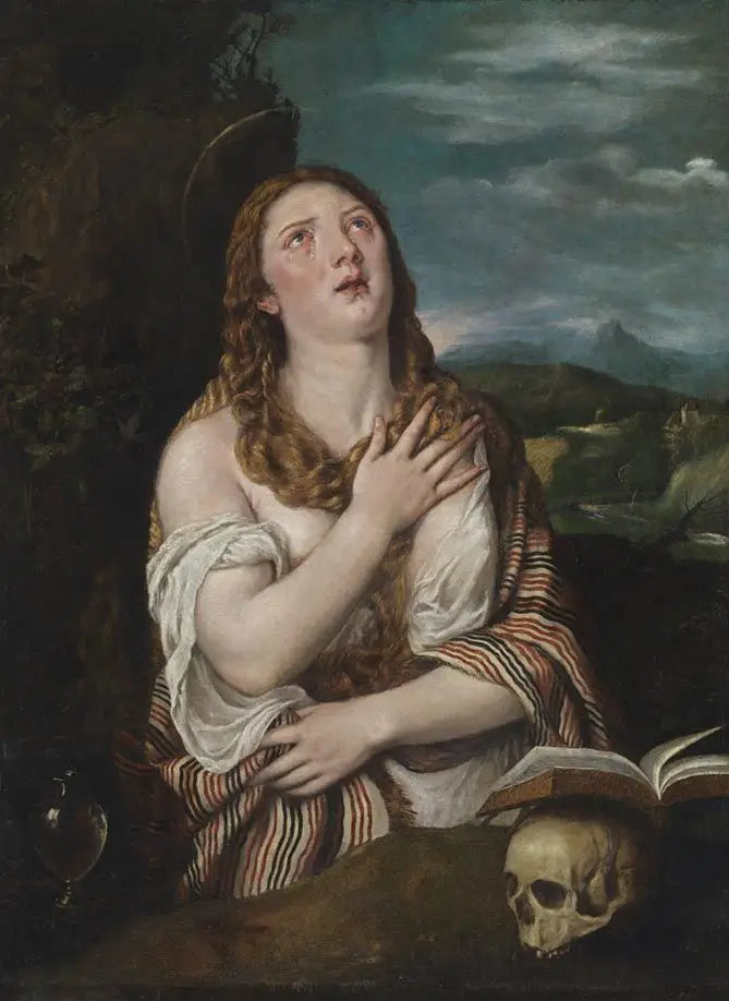 Sankta Magdalena botfärdig - Titian