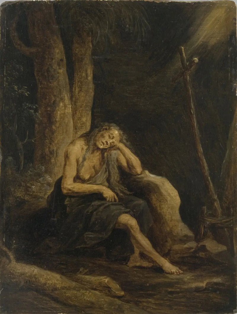 Heliga Maria i öknen - David Teniers den yngre
