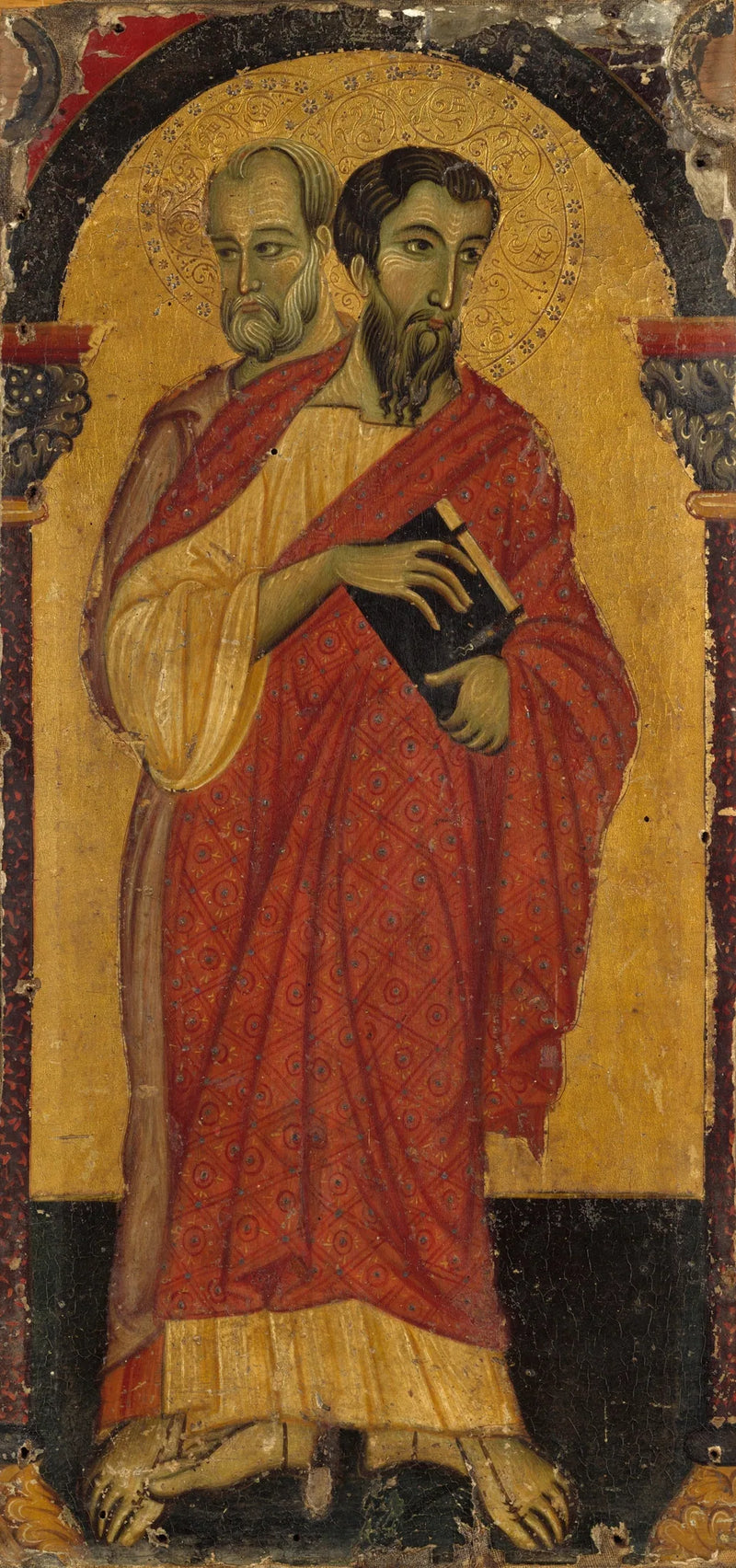Saints Barthélemy och Simon - Mästare av Saint Francis