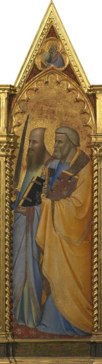 Saint Pierre och Paul (polyptyk, panel 4 av 5) - Bernardo Daddi