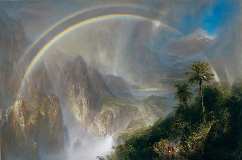 Regntid under tropikerna - Frederic Edwin Church