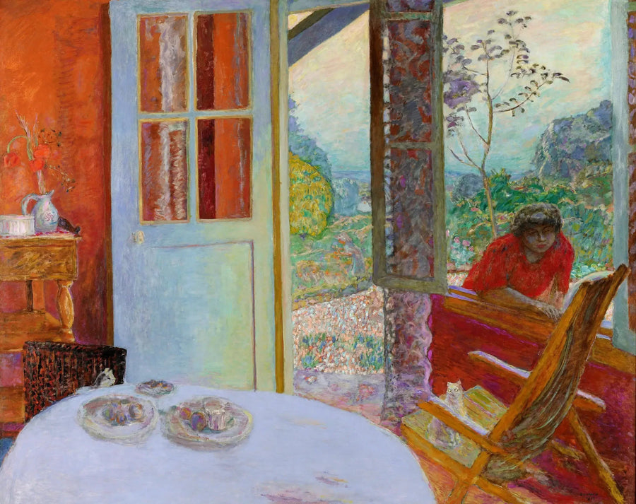 Matsal på landet - Pierre Bonnard