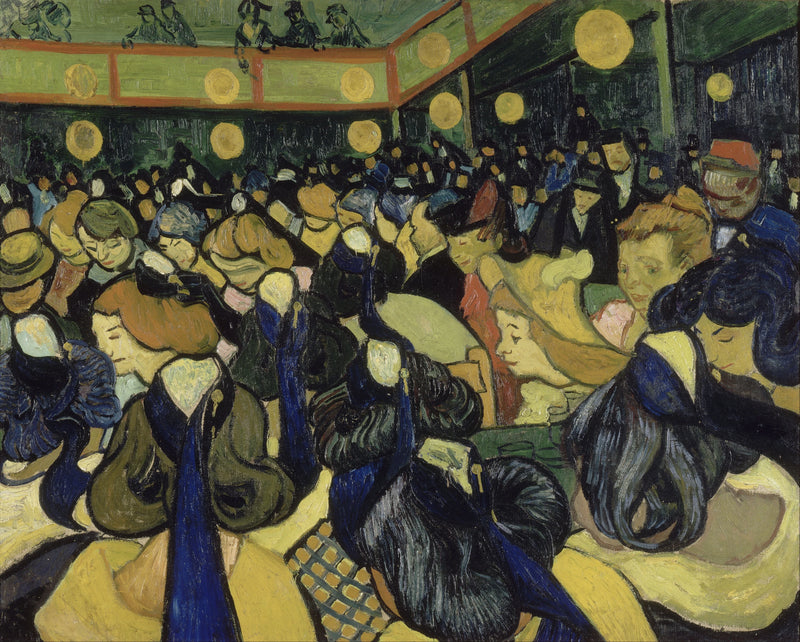 Danssalongen i Arles - Vincent van Gogh