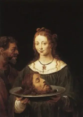 Salomé med Johannes Döparens huvud - David Teniers den yngre
