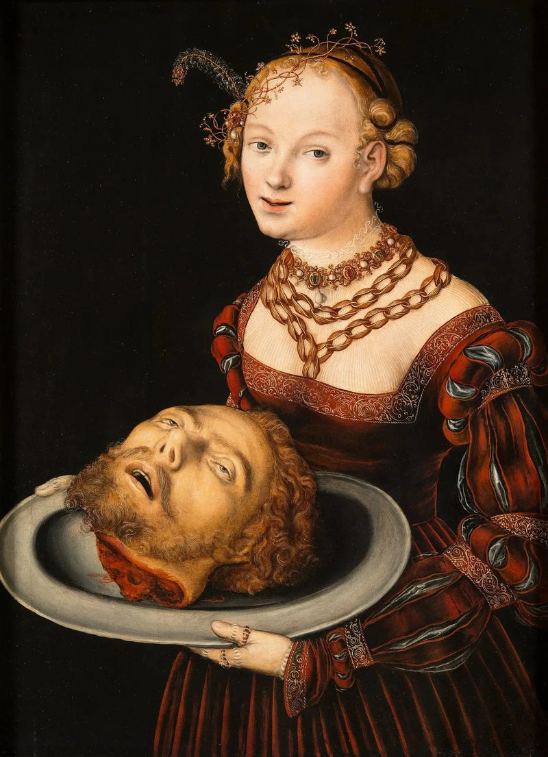 Salomé med huvudet av Johannes Döparen - Lucas Cranach den äldre