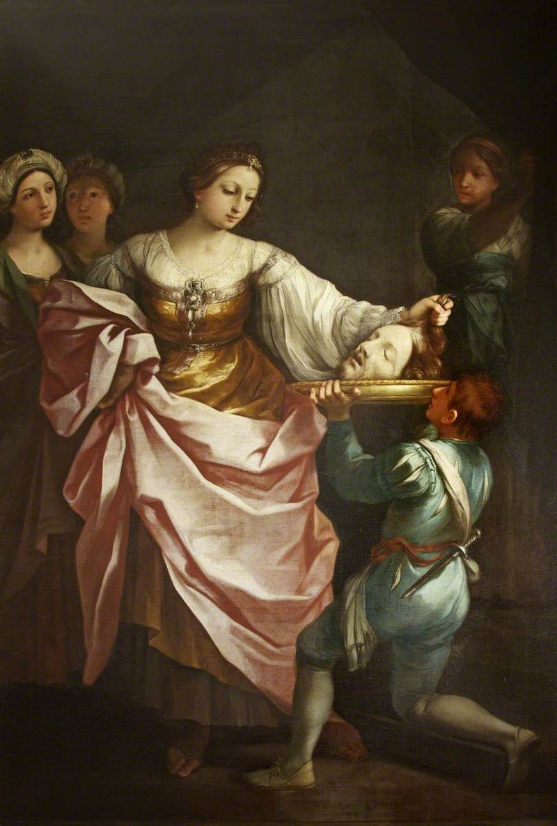 Salomé med Baptistes huvud (efter Reni) - Pompeo Batoni