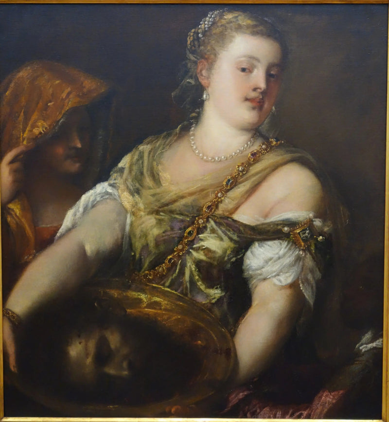 Salomé med Johannes Döparens huvud - Titian