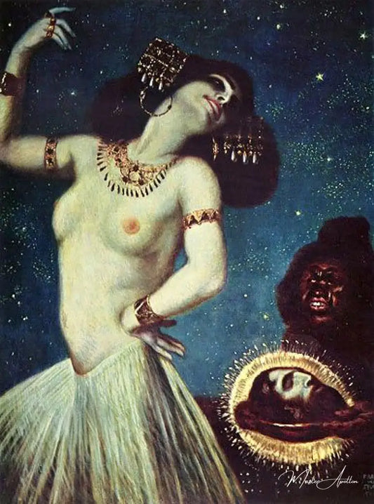 Salomé - Franz von Stuck Reproductions de tableaux à la peinture à l’huile