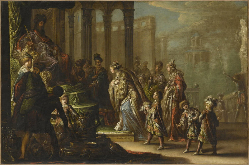 Salomon et la reine de Saba - Claude Vignon