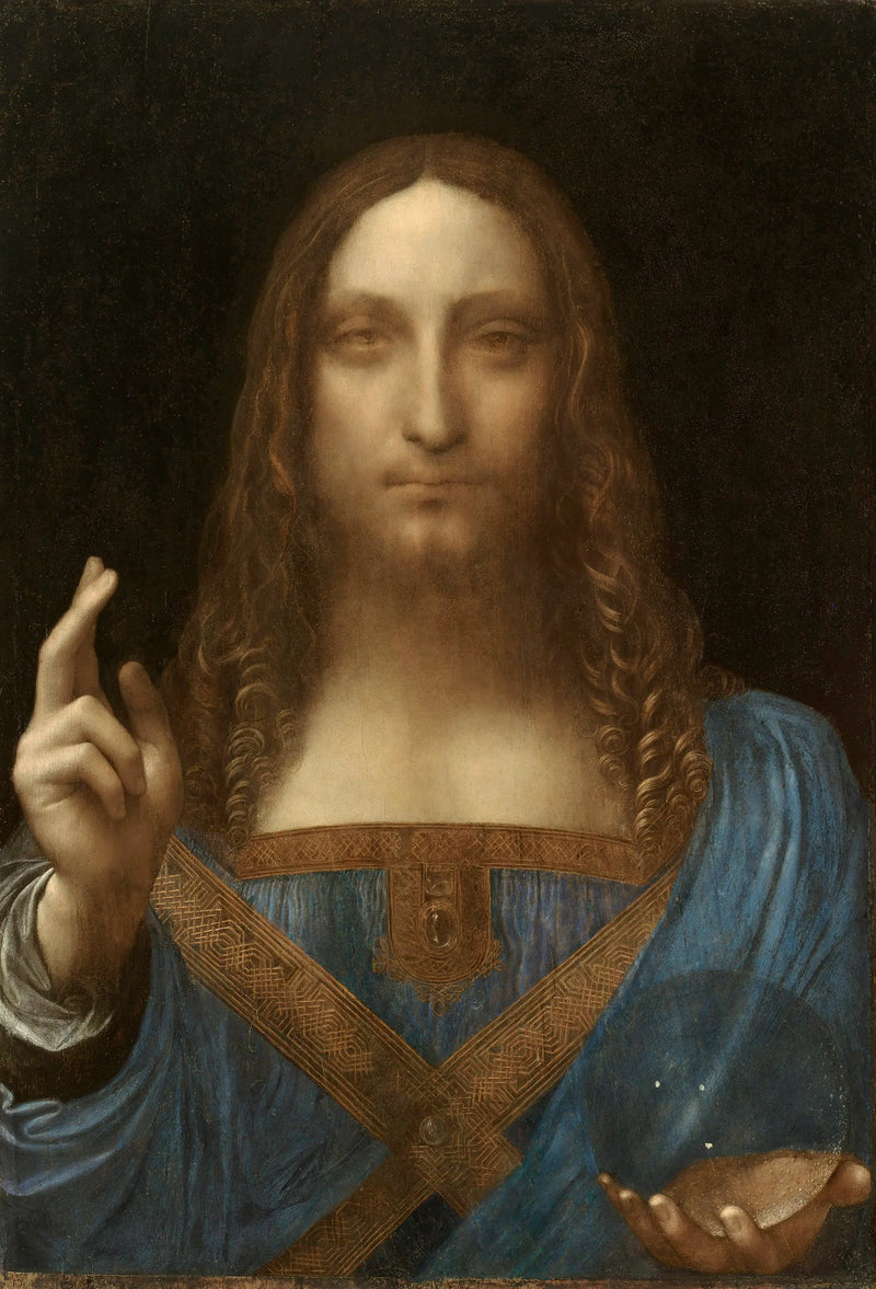 Salvator Mundi (Världens Frälsare) - Leonardo da Vinci