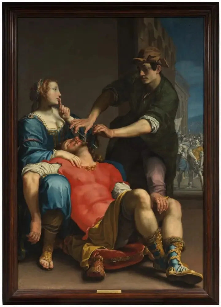 Samson och Dalila - Lorenzo Lippi