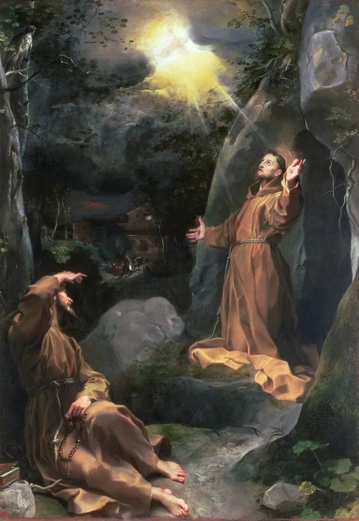 San Francesco får stigmata - Federico Barroci