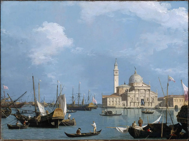 San Giorgio Maggiore: från Bacino di S. Marco - Canaletto