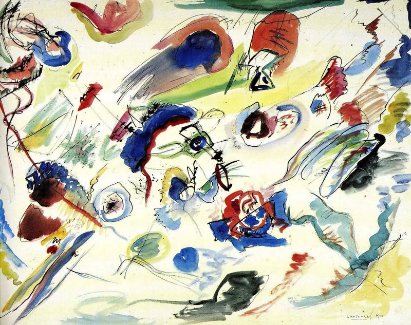 Utan titel - Vassily Kandinsky