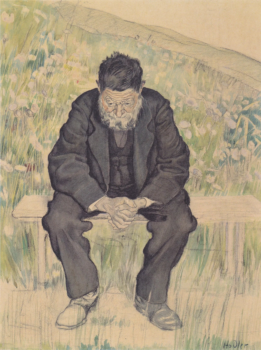 Utan arbete - Ferdinand Hodler