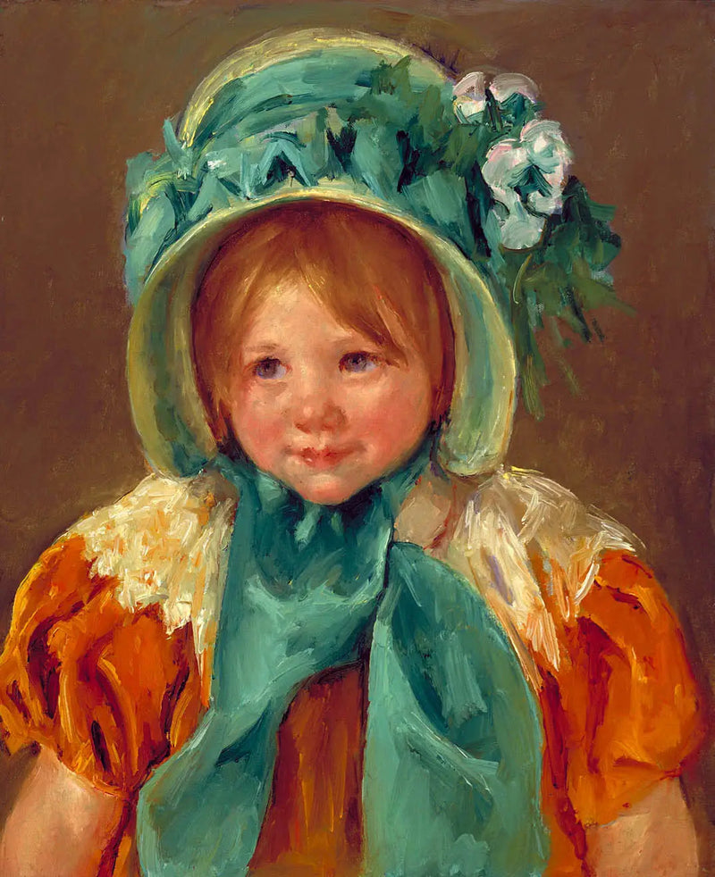 Sara med den gröna mössan - Mary Cassatt