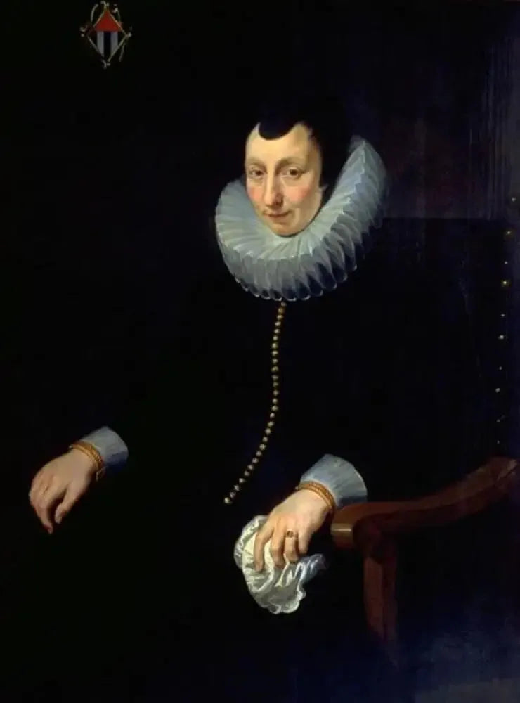 Sara Breyll, hustru till Rogier Clarisse - Peter Paul Rubens