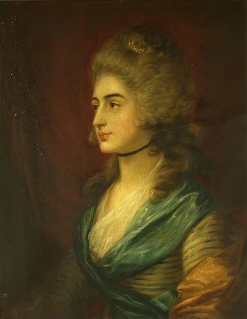 Sarah Siddons, född Kemble (1755-1831) - Thomas Gainsborough